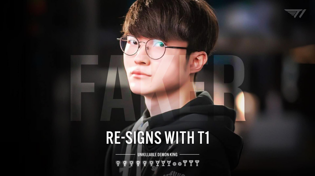 Faker finally re-signs for T1 after lengthy negotiations