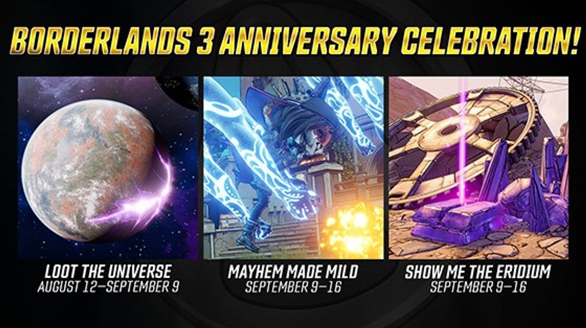 Borderlands 3 Loot the Universe event has moved on to Eden6