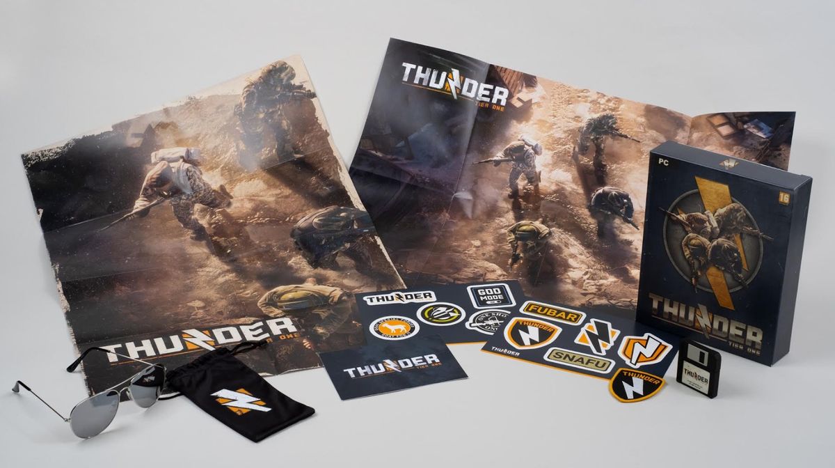 We're giving away two packs of Thunder Tier One with Steam codes