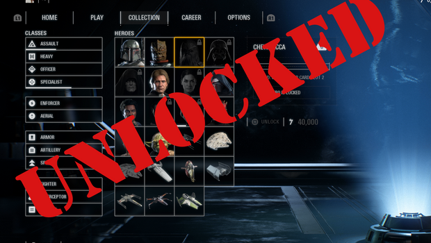 All Battlefront 2 heroes are now unlocked