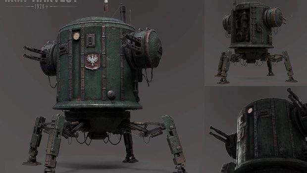 iron harvest mech