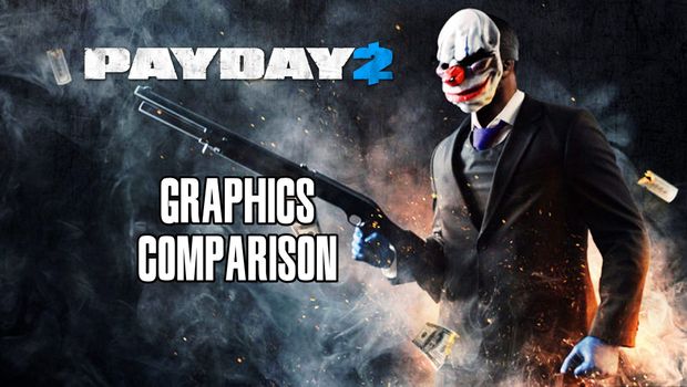 Payday 2 graphics comparison: Nintendo Switch vs PC