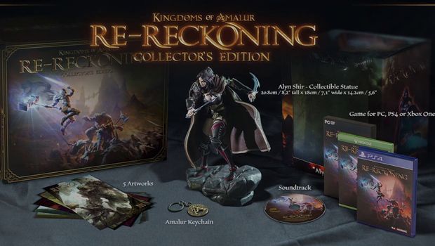 Kingdoms of Amalur Collector's Edition features Alyn Shir statuette