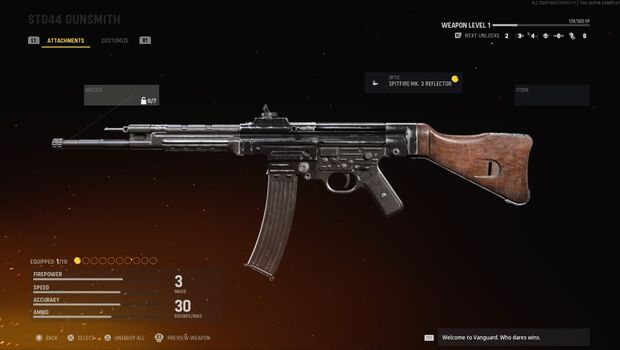Call of Duty Vanguard Gunsmith leaks; looks very similar to Modern Warfare
