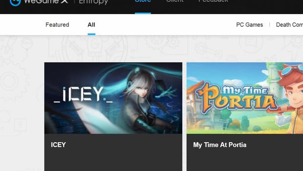 Tencent launch WeGame X store outside China