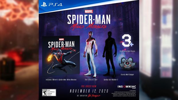 Spider-Man: Miles Morales PS4 preorders go live with two special suits