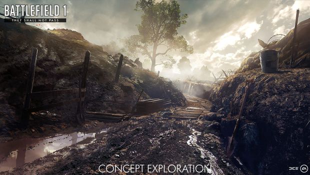 Battlefield 1 - They Shall Not Pass - Concept Art
