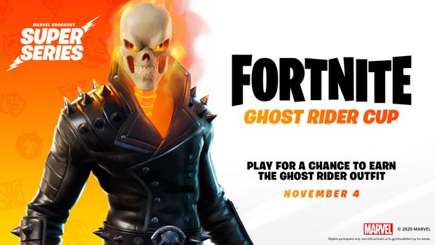 The Ghost Rider Cup blazes a trail into Fortnite