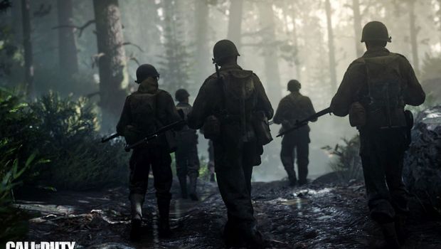 Call of Duty WWII at No.1
