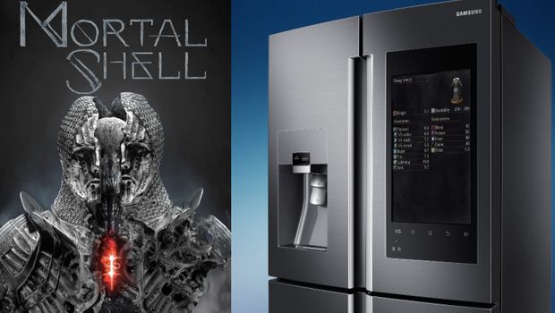 Mortal Shell developer used his fridge display to showcase Dark Souls 3 armour sets