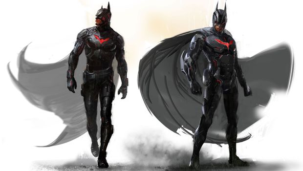 Here is the concept art from WB Games Montreal's cancelled Batman game