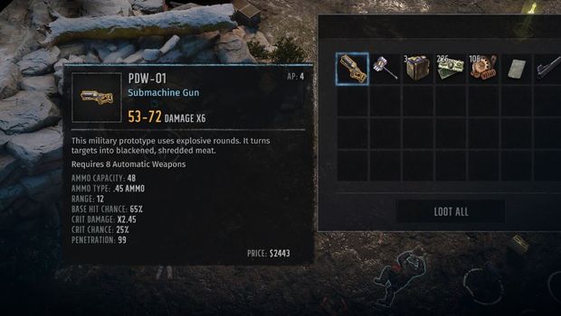 Wasteland 3: PDW-01 location and tips