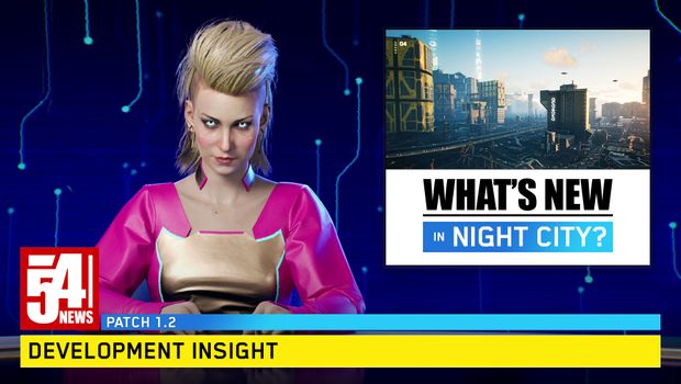 CDPR showcase Cyberpunk 2077's Patch 1.2 improvements