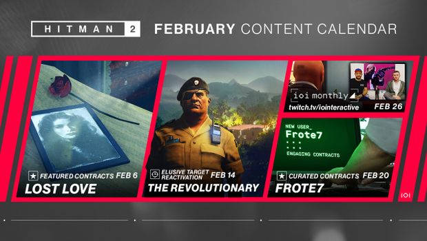 Hitman 2 February content brings back The Revolutionary and more