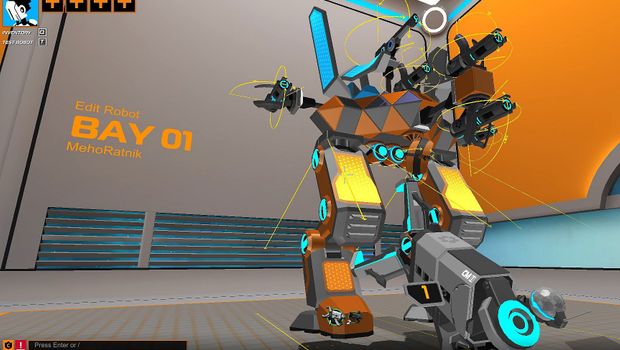 Free to play robo-arena shooter Robocraft is now in beta