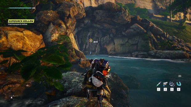 Biomutant - How to get to Gumquack Hollow?
