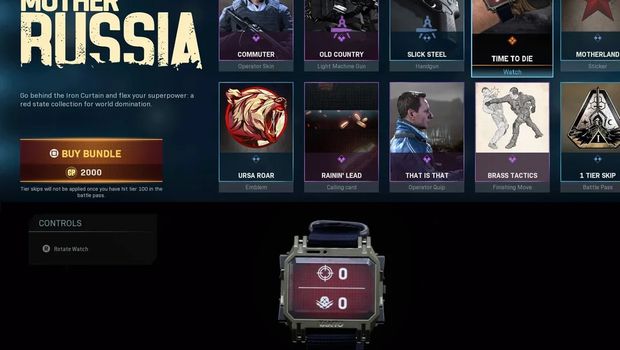 New Modern Warfare watch lets you see death counter for $20