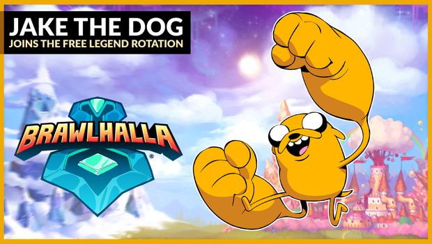 Jake the Dog joins Brawlhalla's free-to-play Legend Rotation