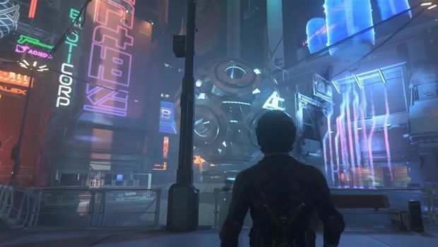 Area 18 city revealed in Star Citizen