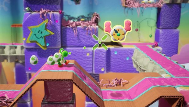 Yoshi's Crafted World in first place in UK