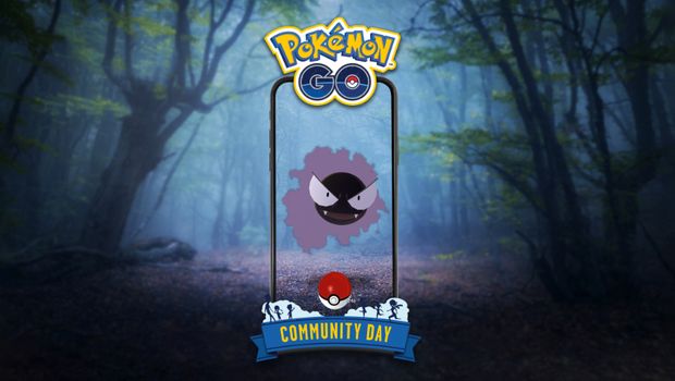 Gastly is the featured Pokemon for July Community Day