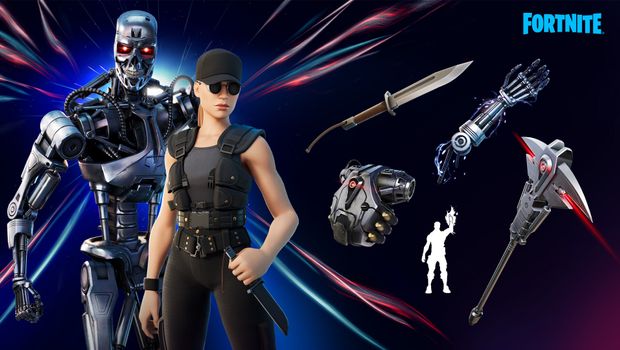 Fortnite gets Terminator T-800 and Sarah Connor skins