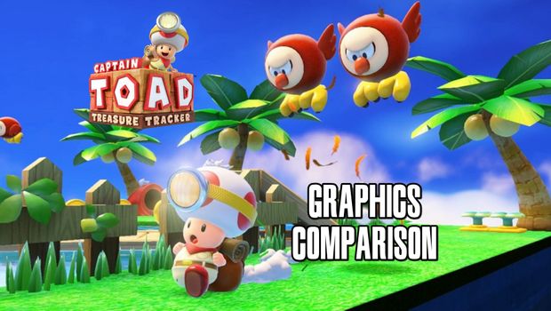 Captain Toad: Treasure Tracker comparison