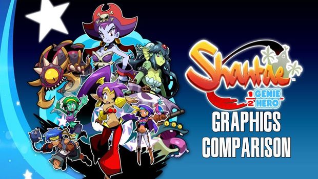 Shantae: ½ Genie Hero - graphics comparison