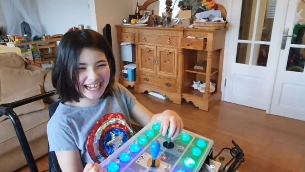 Microsoft's Adaptive Controller on Switch brings out the prettiest smile you'll see