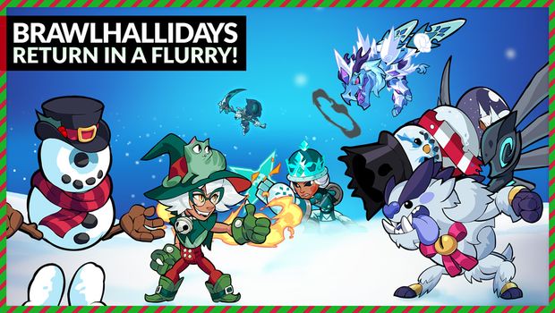 Brawlhallidays 2020 kick off with a bunch of new character skins and more