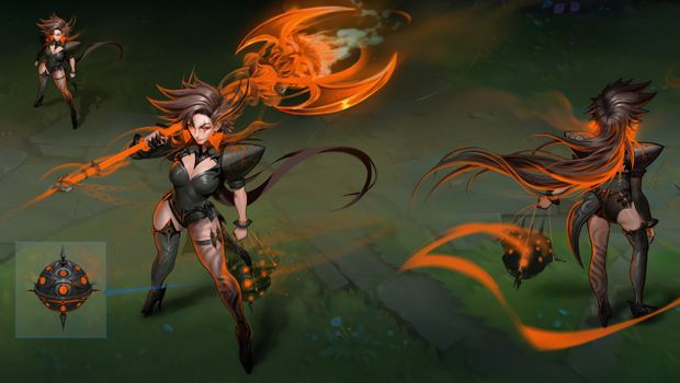 New fan-art champion Carmela has taken League of Legends community by storm
