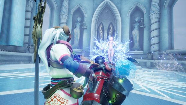 TRADUCTION - Entretien du développeur de Bygone Dreams par Altchar 3 Bygone Dreams ingame screenshot showing a fantasy character holding a gun