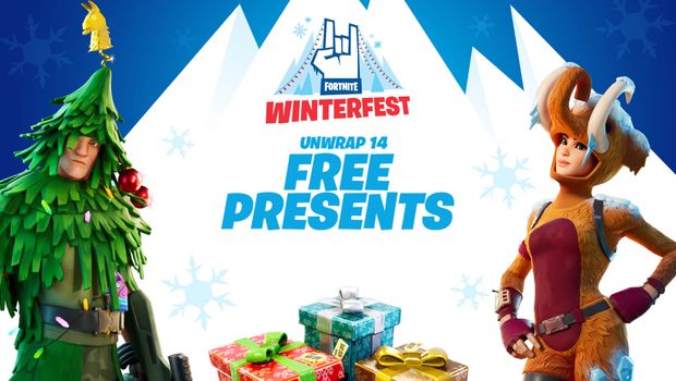 Fortnite players getting free holiday gifts in Winterfest 2019
