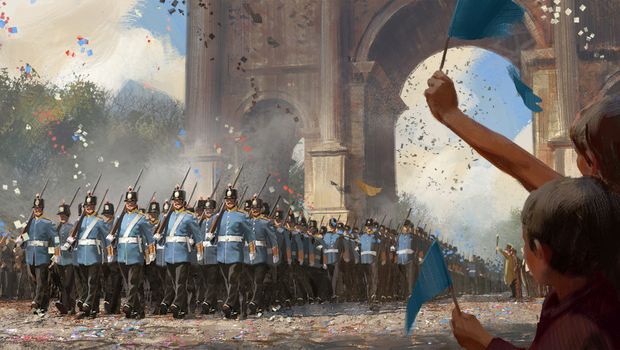 How Fronts work in Victoria 3 warfare is made with end-game in mind