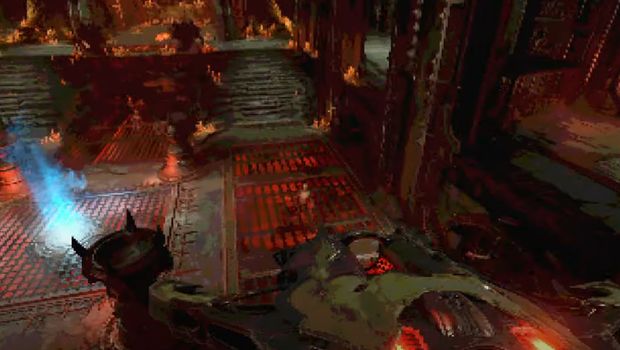 Doom Eternal's Render Modes introduces classic old-school graphics