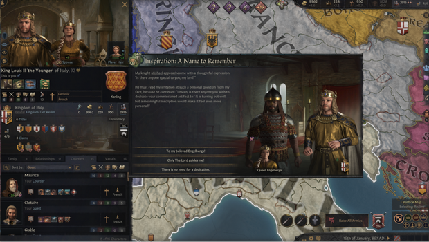 CK3 Royal Court expansion will allow for customization of artifacts