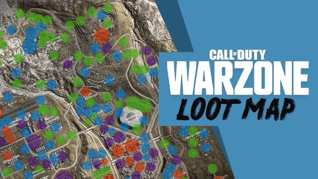Call of Duty: Warzone loot map - best loot locations