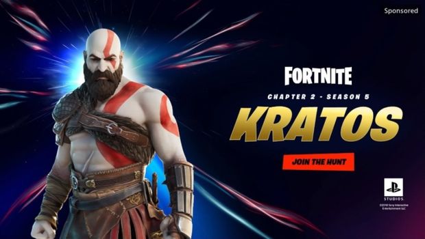 Kratos is getting his own Fortnite skin in Chapter 2: Season 5