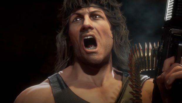 Here is the first gameplay trailer of Rambo in Mortal Kombat 11