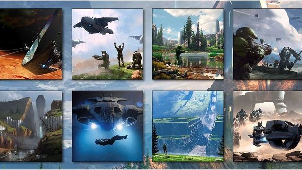 New Halo Infinite concept art appears online