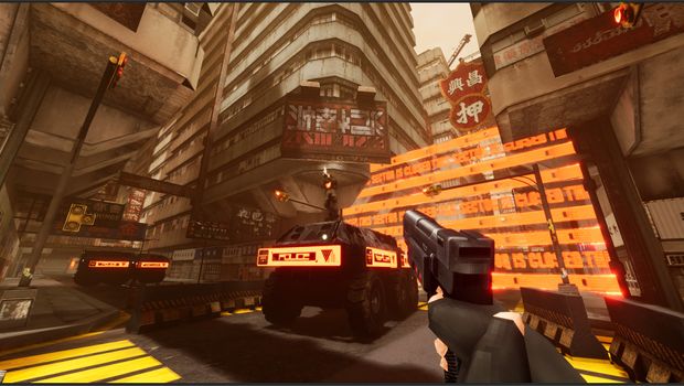 Rogue Games announces Sprawl, a cyberpunk shooter with retro feel