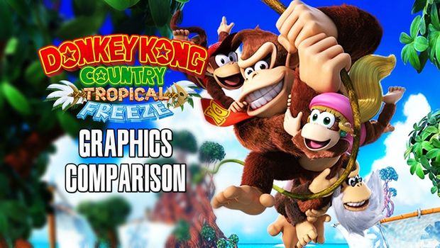 DKC: Tropical Freeze - graphics comparison