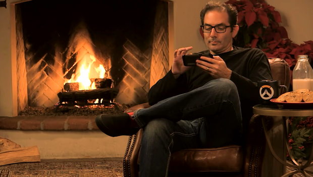 Jeff Kaplan sat in a chair for ten hours