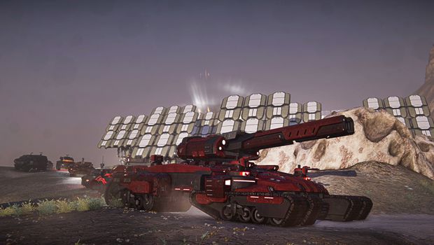 Planetside 2 adds Colossus Heavy Tank and new SMG