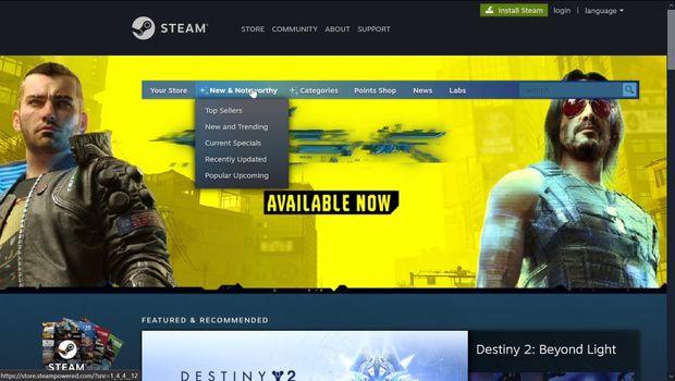 Steam Labs rolls out new experimental ways to browse Steam