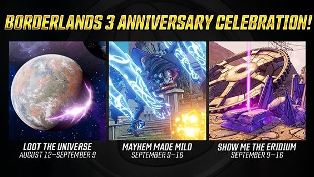 Borderlands 3 Loot the Universe event has moved on to Eden-6