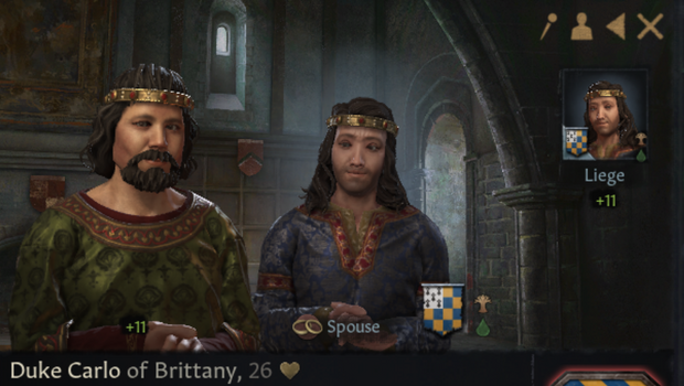 CK III Royal Court adds same sex marriage to the game with patch 1.5