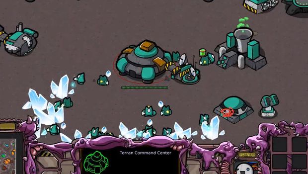 Blizzard launch Starcraft: Cartooned