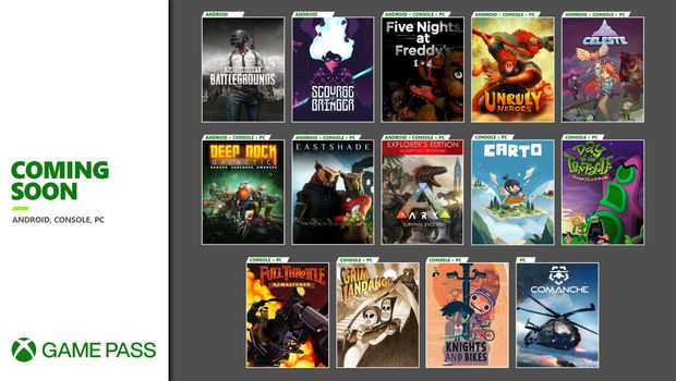 PUBG, ARK: Survival Evolved and more joining Xbox Game Pass