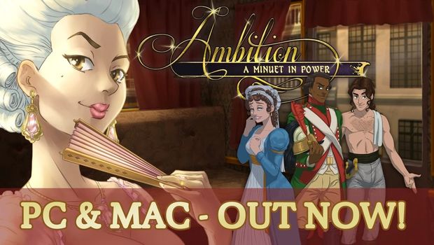Ambition: A Minuet in Power is now available for PC and Mac